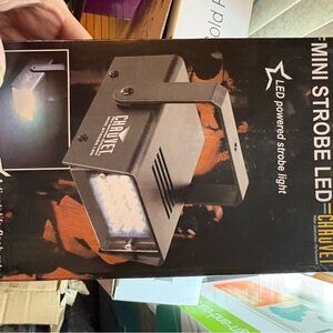 CHAUVET Mini Strobe LED Light - Black